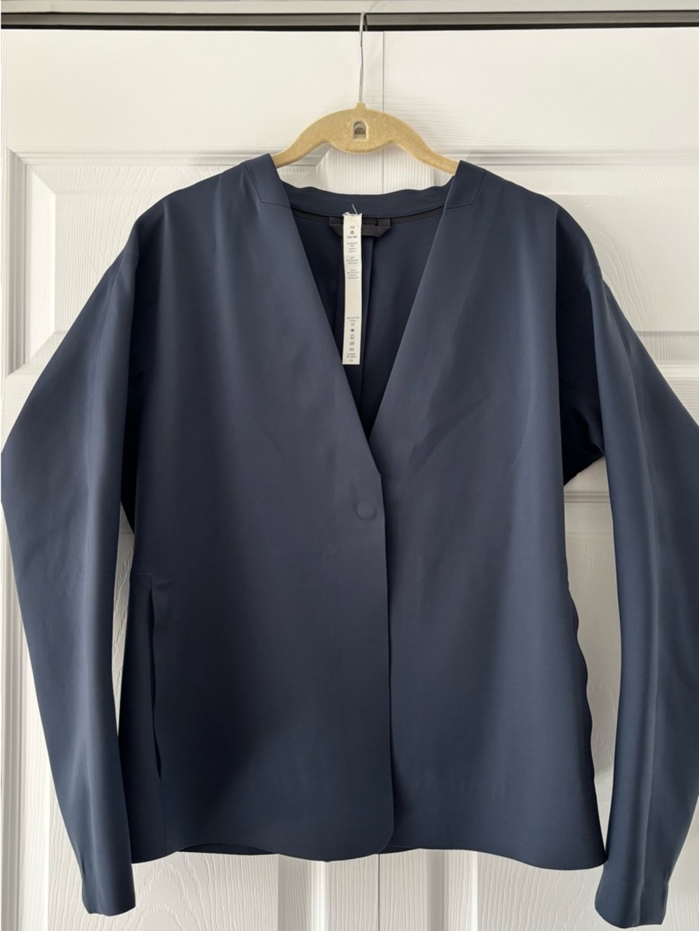 Lululemon Navy Blue The Lab Blazer